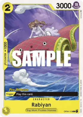 Rabiyan (OP04P OP04-113) Promos: Kingdoms of Intrigue