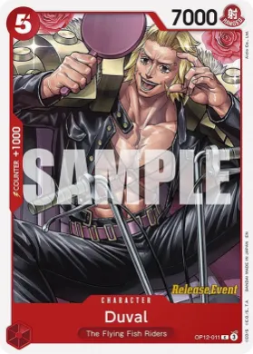 Duval (OP12P OP12-011) Promos: Legacy of the Master