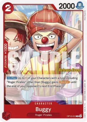 Buggy (OP12P OP12-012) Promos: Legacy of the Master
