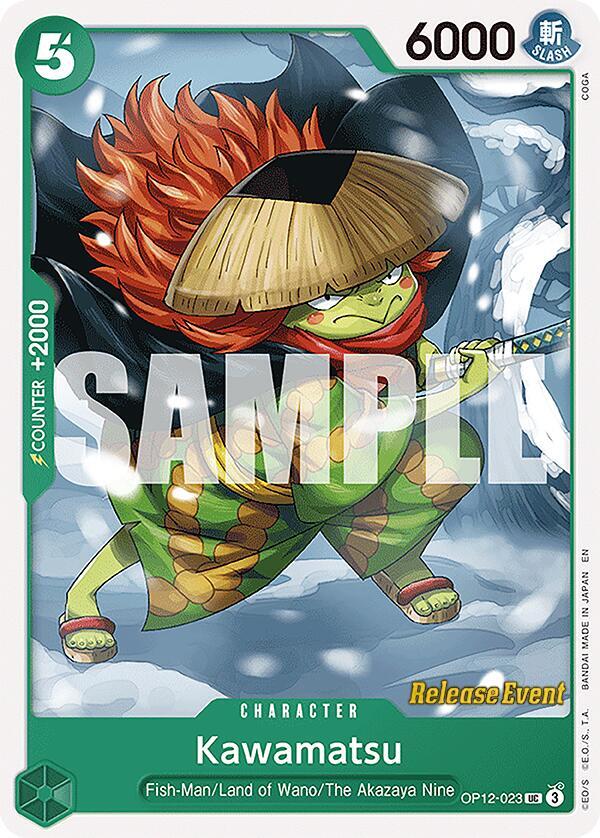 Kawamatsu OP12-023 One Piece card
