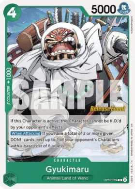 Gyukimaru (OP12P OP12-024) Promos: Legacy of the Master