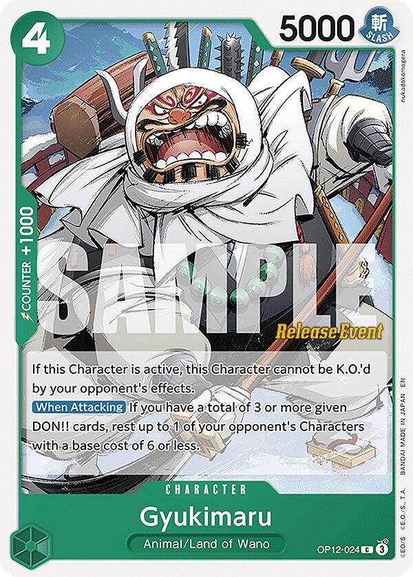 Gyukimaru OP12-024 One Piece card