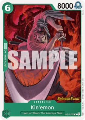 Kin'emon (OP12P OP12-025) Promos: Legacy of the Master
