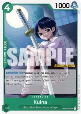 Kuina (OP12P OP12-026) Promos: Legacy of the Master