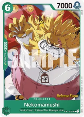 Nekomamushi (OP12P OP12-032) Promos: Legacy of the Master