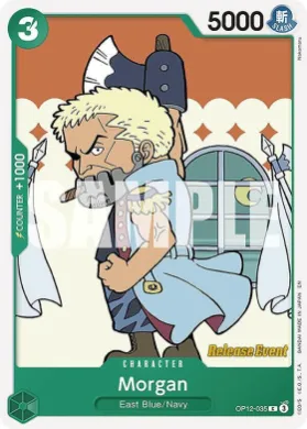 Morgan (OP12P OP12-035) Promos: Legacy of the Master