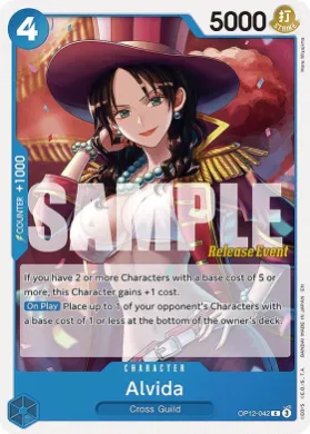 Alvida (OP12P OP12-042) Promos: Legacy of the Master