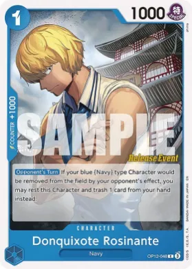Donquixote Rosinante (OP12P OP12-048) Promos: Legacy of the Master