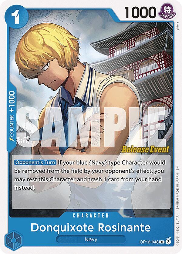 Donquixote Rosinante OP12-048 One Piece card