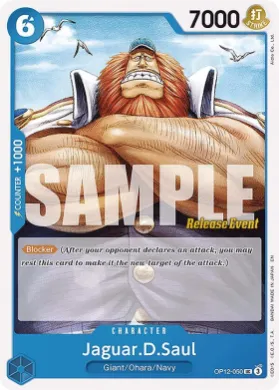 Jaguar.D.Saul (OP12P OP12-050) Promos: Legacy of the Master