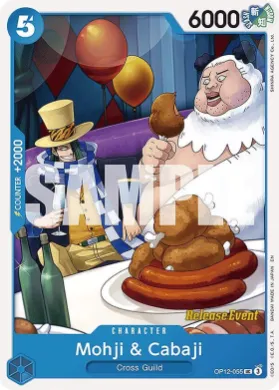 Mohji & Cabaji (OP12P OP12-055) Promos: Legacy of the Master
