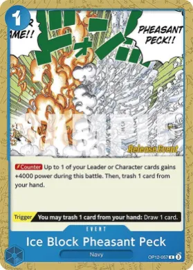 Ice Block Pheasant Peck (OP12P OP12-057) Promos: Legacy of the Master