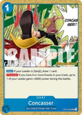 Concasser (OP12P OP12-059) Promos: Legacy of the Master