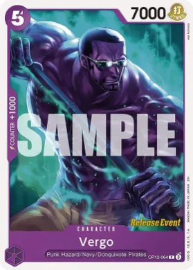 Vergo (OP12P OP12-064) Promos: Legacy of the Master