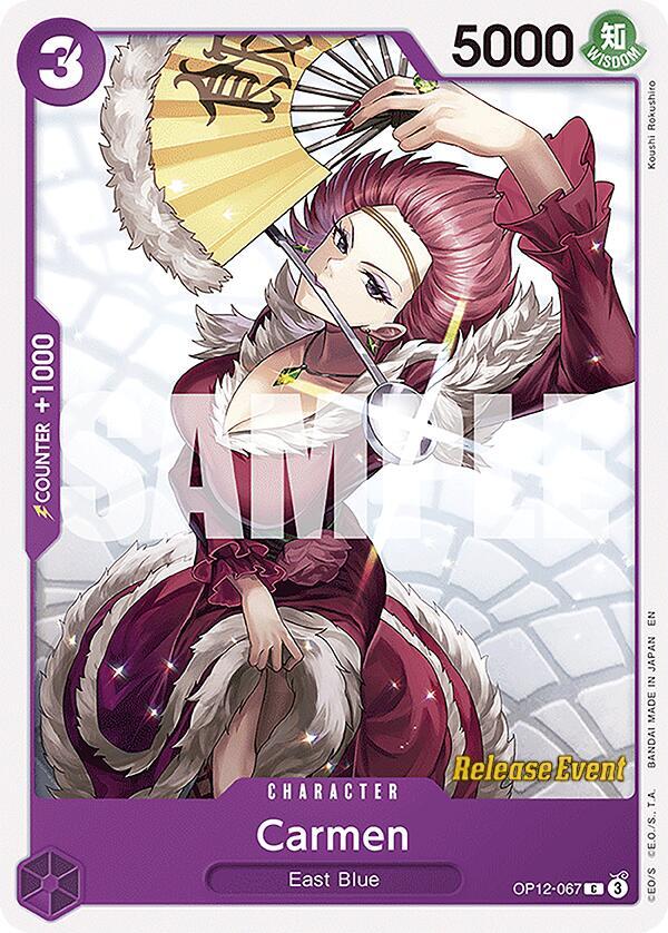 Carmen OP12-067 One Piece card