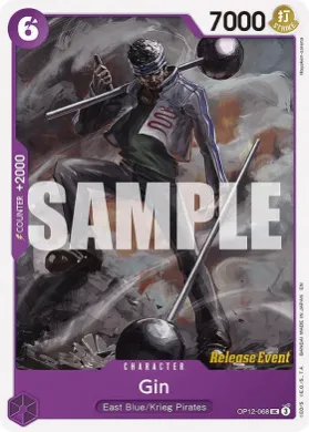 Gin (OP12P OP12-068) Promos: Legacy of the Master
