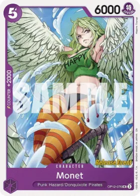 Monet (OP12P OP12-076) Promos: Legacy of the Master