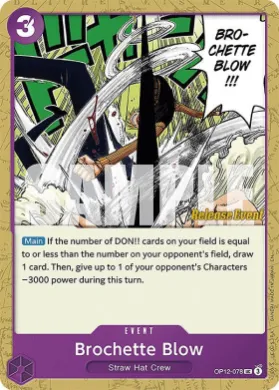 Brochette Blow (OP12P OP12-078) Promos: Legacy of the Master
