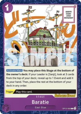 Baratie (OP12P OP12-080) Promos: Legacy of the Master