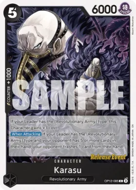 Karasu (OP12P OP12-085) Promos: Legacy of the Master