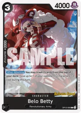 Belo Betty (OP12P OP12-090) Promos: Legacy of the Master