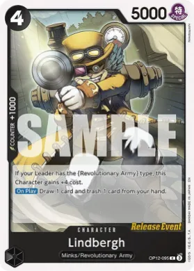Lindbergh (OP12P OP12-095) Promos: Legacy of the Master