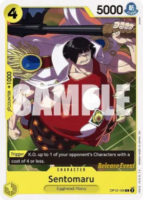 Sentomaru (OP12P OP12-104) Promos: Legacy of the Master
