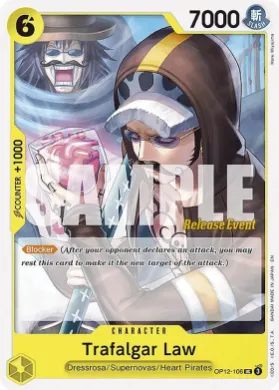 Trafalgar Law (OP12P OP12-106) Promos: Legacy of the Master