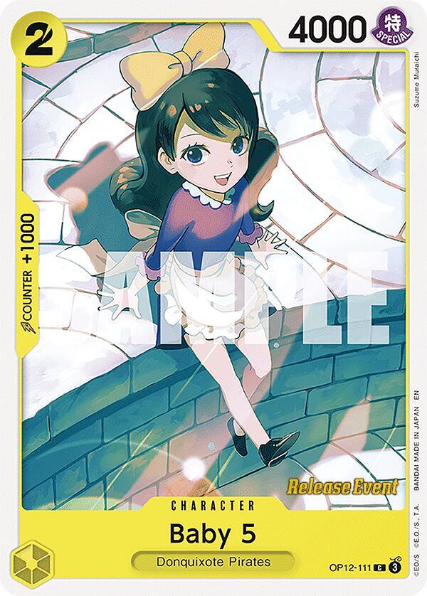 Baby 5 OP12-111 One Piece card