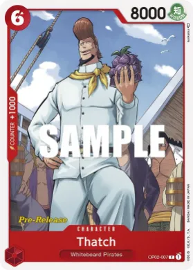 Thatch (OP02P OP02-007) Promos: Paramount War