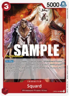Squard (OP02P OP02-009) Promos: Paramount War