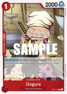 Dogura (OP02P OP02-010) Promos: Paramount War