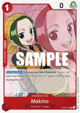 Makino (OP02P OP02-015) Promos: Paramount War