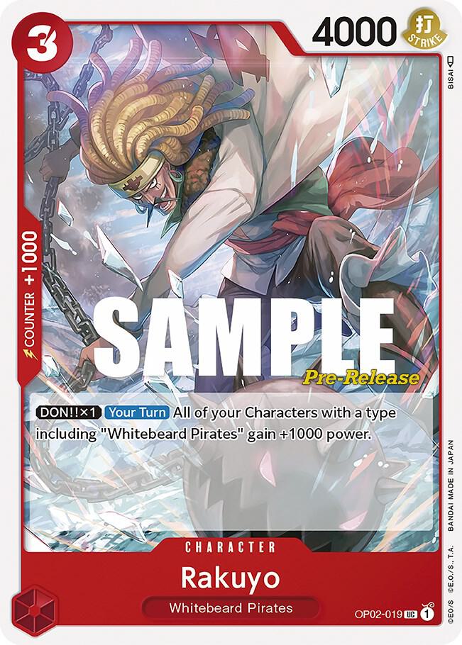 Rakuyo OP02-019 One Piece card