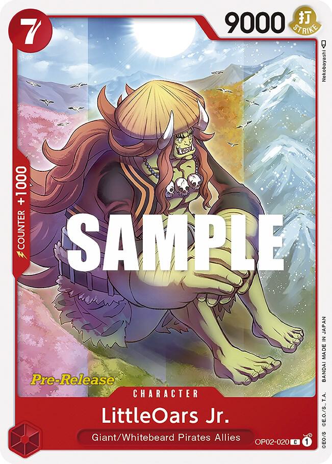 LittleOars Jr. OP02-020 One Piece card