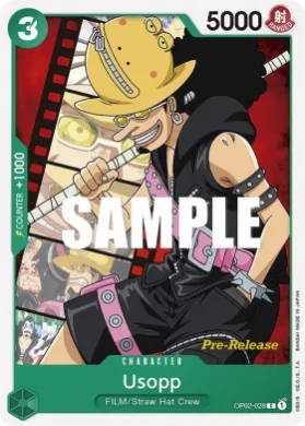 Usopp (OP02P OP02-028) Promos: Paramount War