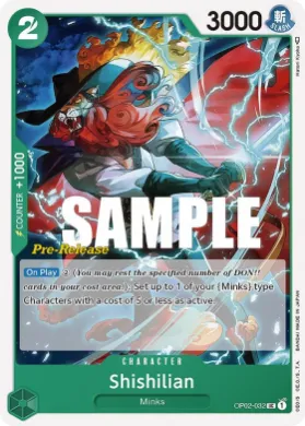 Shishilian (OP02P OP02-032) Promos: Paramount War