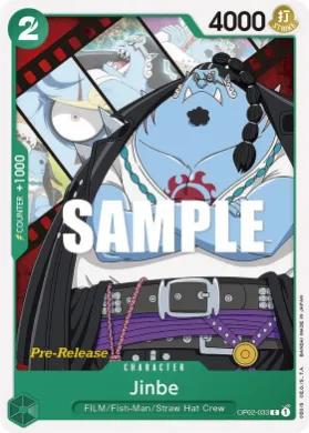 Jinbe (OP02P OP02-033) Promos: Paramount War