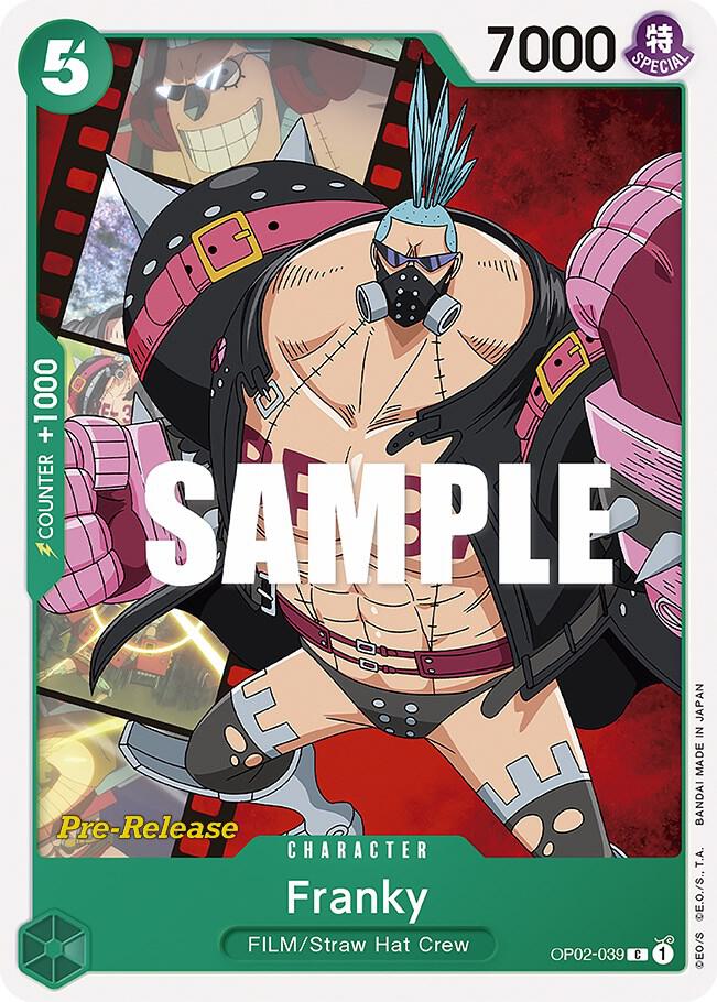 Franky OP02-039 One Piece card