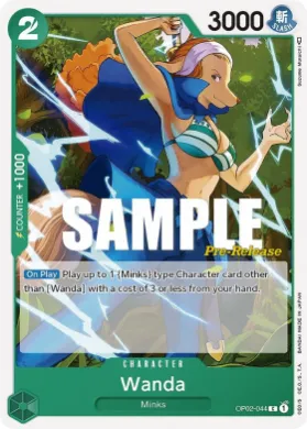 Wanda (OP02P OP02-044) Promos: Paramount War