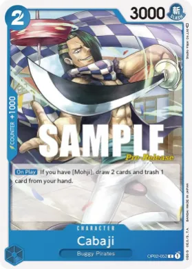 Cabaji (OP02P OP02-052) Promos: Paramount War