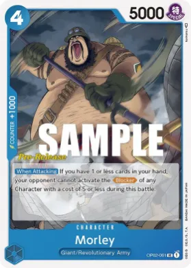 Morley (OP02P OP02-061) Promos: Paramount War