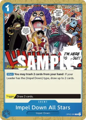 Impel Down All Stars (OP02P OP02-066) Promos: Paramount War