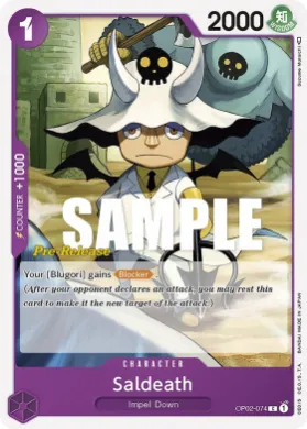 Saldeath (OP02P OP02-074) Promos: Paramount War