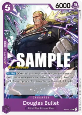 Douglas Bullet (OP02P OP02-079) Promos: Paramount War