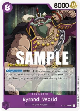 Byrnndi World (OP02P OP02-082) Promos: Paramount War