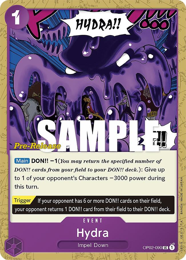 Hydra OP02-090 One Piece card