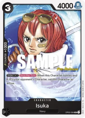 Isuka (OP02P OP02-094) Promos: Paramount War