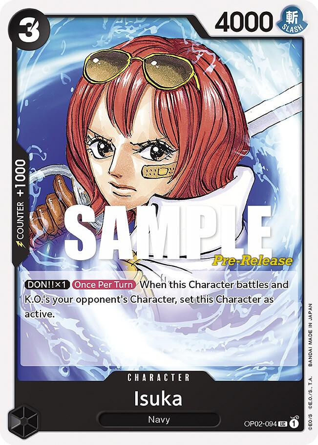 Isuka OP02-094 One Piece card