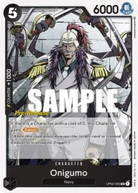 Onigumo (OP02P OP02-095) Promos: Paramount War